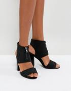 Asos Tyla Heeled Sandals - Black
