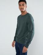 Tommy Hilfiger Pima Cotton Cashmere Crew Neck Sweater In Green - Green