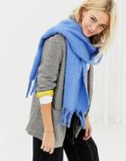 New Look Blue Scarf - Blue