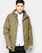 Fat Moose Motion Parka In Green - Army