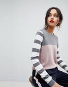 Y.a.s Striped Knitted Sweater - Multi