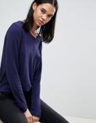 Blend She Kim Fine Knit Sweater - Navy