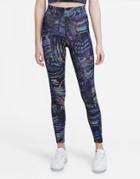 Nike Dance All Over Print Leggings In Black/multi