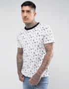 Hymn Band Print T-shirt - White