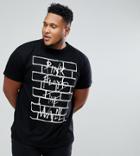Replika Plus T-shirt With Pink Floyd Print - Black