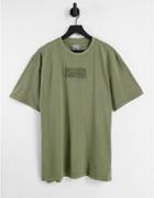 Karl Kani Small Signature Box Washed T-shirt In Green