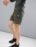 Puma Running 7 Inch Shorts In Khaki 517000-03 - Green