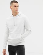 New Look Hoodie With Pocket In Light Gray