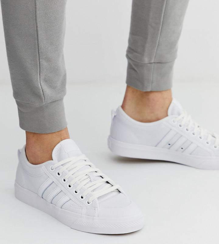 Adidas Originals Unisex Nizza Sneaker - White