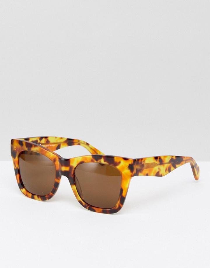 Weekday Tortoise Shell Sunglasses - Multi