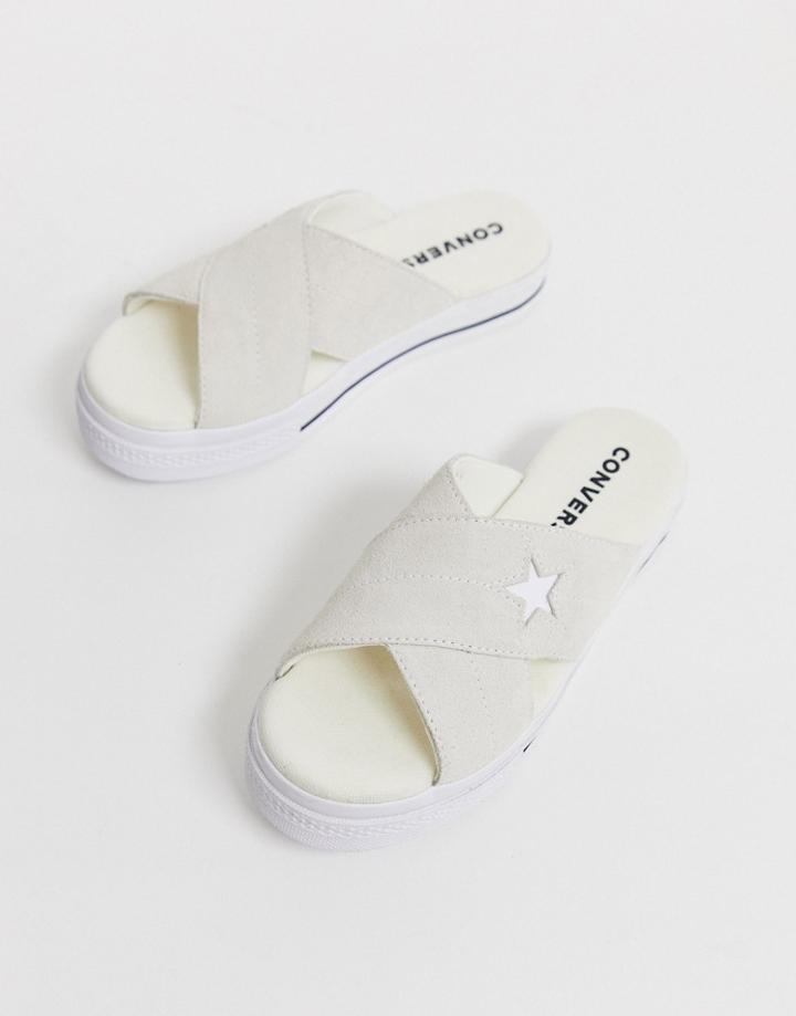 Converse One Star Cream Sandals
