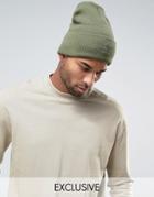 Puma Archive No 1 Beanie In Green Exclusive To Asos 02142804 - Green