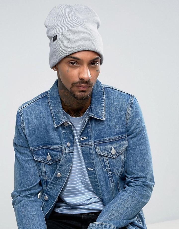 G-star Effo Beanie In Gray - Gray