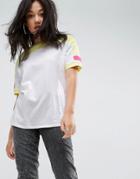Asos T-shirt In Retro Color Block - Multi
