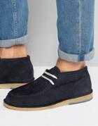 Selected Homme Ronni Suede Chukka Boots - Navy