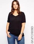 Asos Curve Forever T-shirt - Black