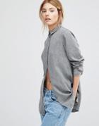 Waven Nott 3.0 Long Sleeve Slim Shirt - Gray