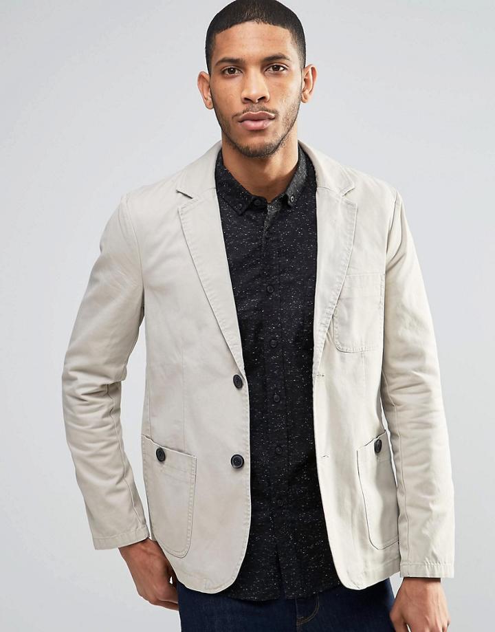 Farah Summer Blazer - Tan