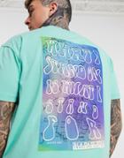 Napapijri Inari T-shirt In Blue-green