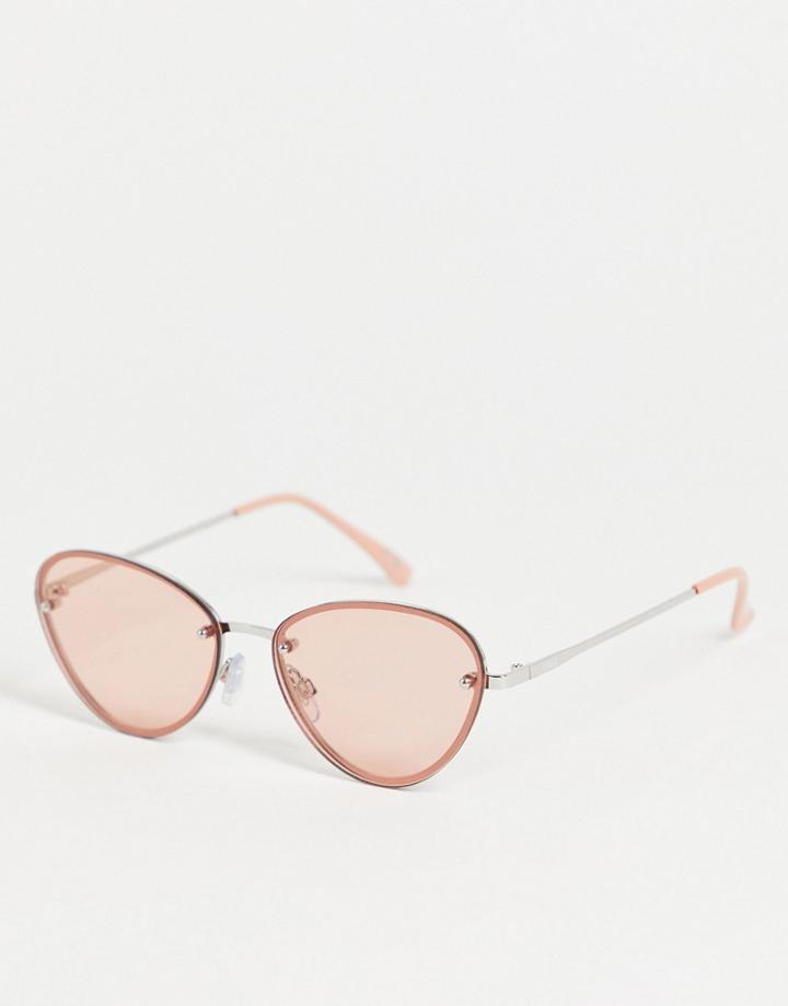 Vans High Spirits Sunglasses In Coral-orange