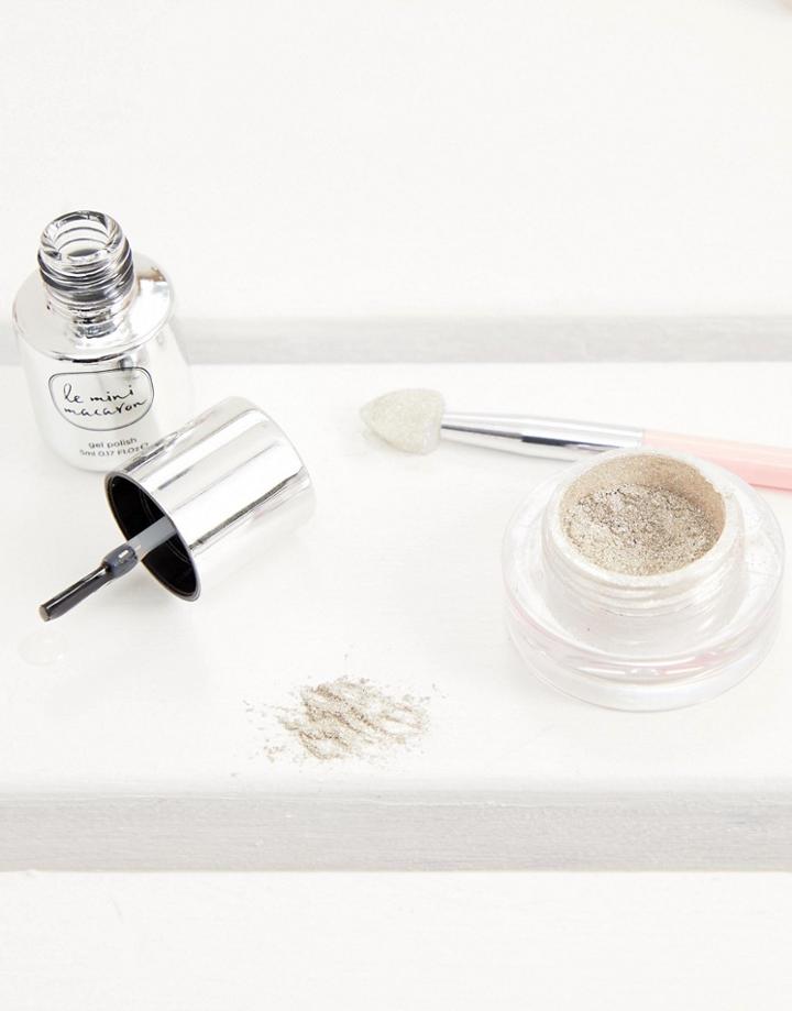 Le Mini Macaron Chrome Manicure Set - Clear