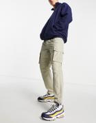 New Look Cargo Trackpants In Stone-neutral