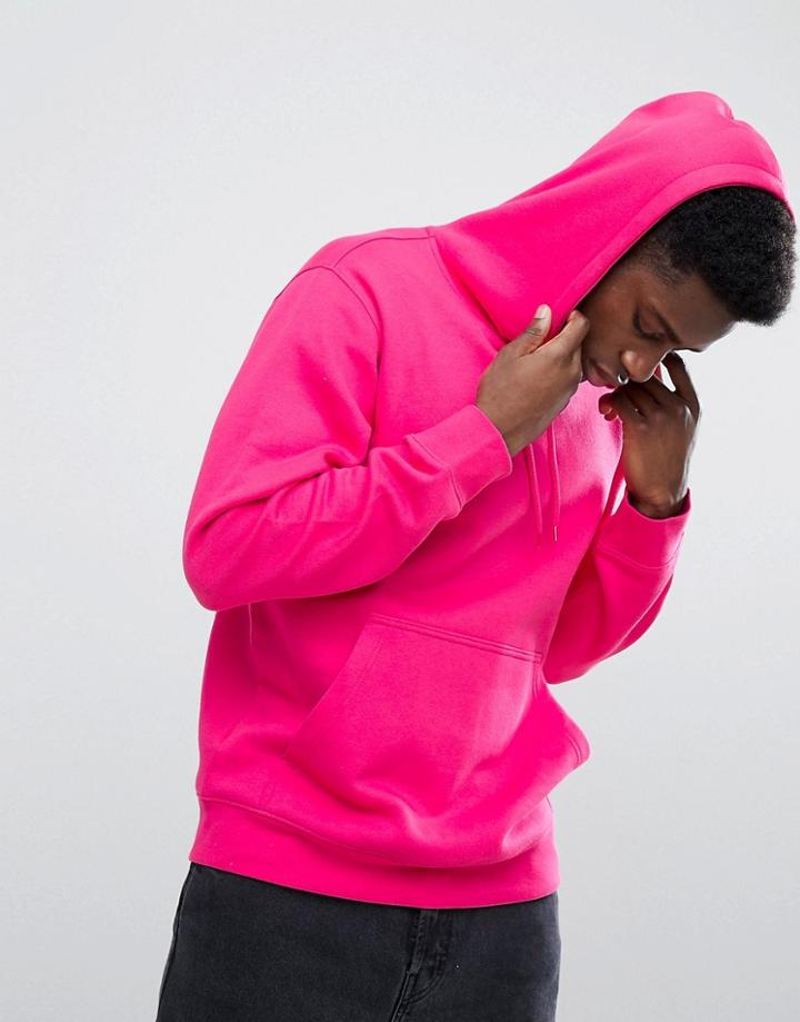 Weekday Hawk Hoodie Pink - Pink