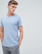 Abercrombie & Fitch Icon Moose Logo V-neck T-shirt In Blue - Blue