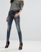 G-star Midge Mid Rise Skinny Jean - Blue