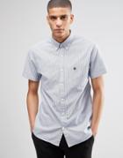 Selected Homme Short Sleeve Oxford Shirt