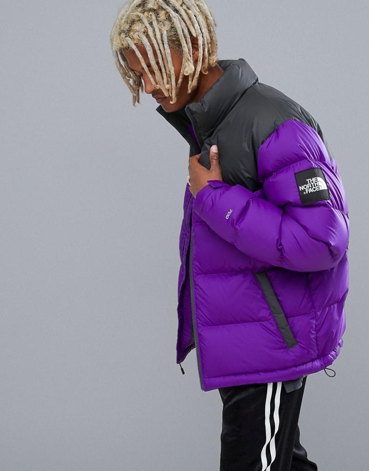 The North Face 1992 Nuptse Jacket In Purple - Purple