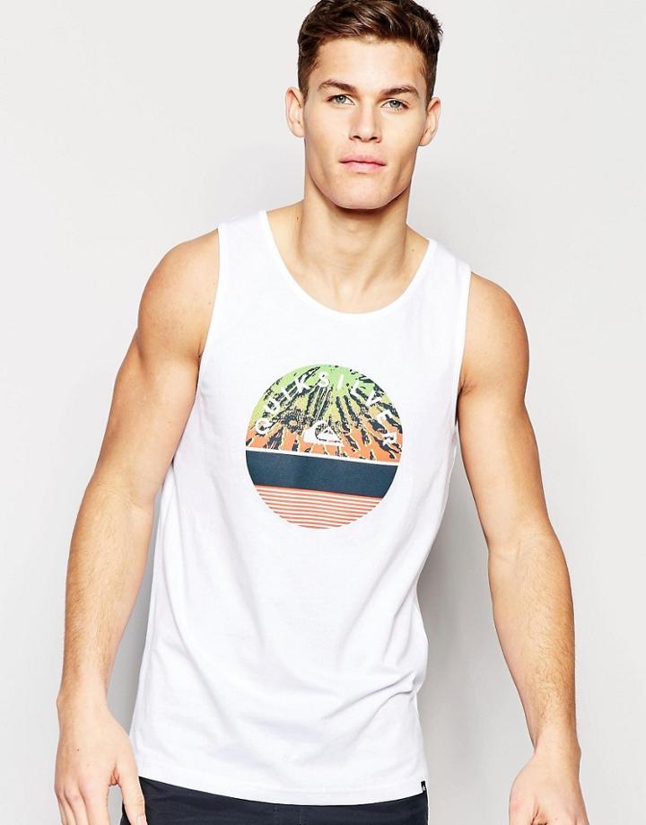 Quiksilver Beach Tank - White