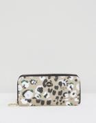 Nica Printed Zip Around Wallet - Multi