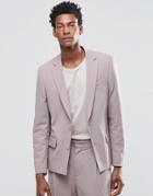 Asos Slim Suit Jacket In Pink - Pink