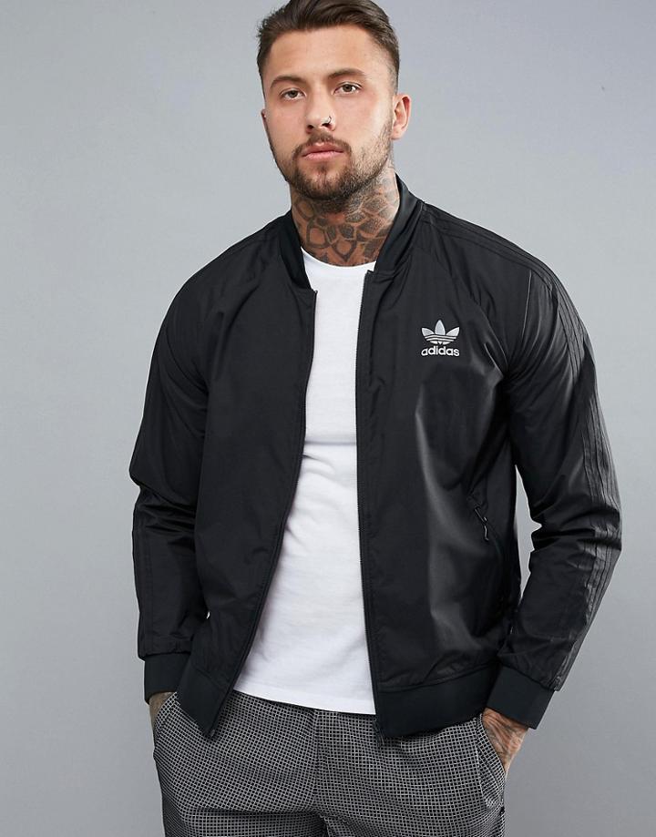 Adidas Originals Superstar Zip Thru Jacket - Black