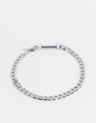 Icon Brand Stainless Steel Bracelet In Silver