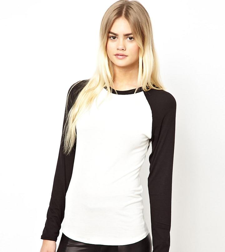 Daisy Street Raglan Top - Multi