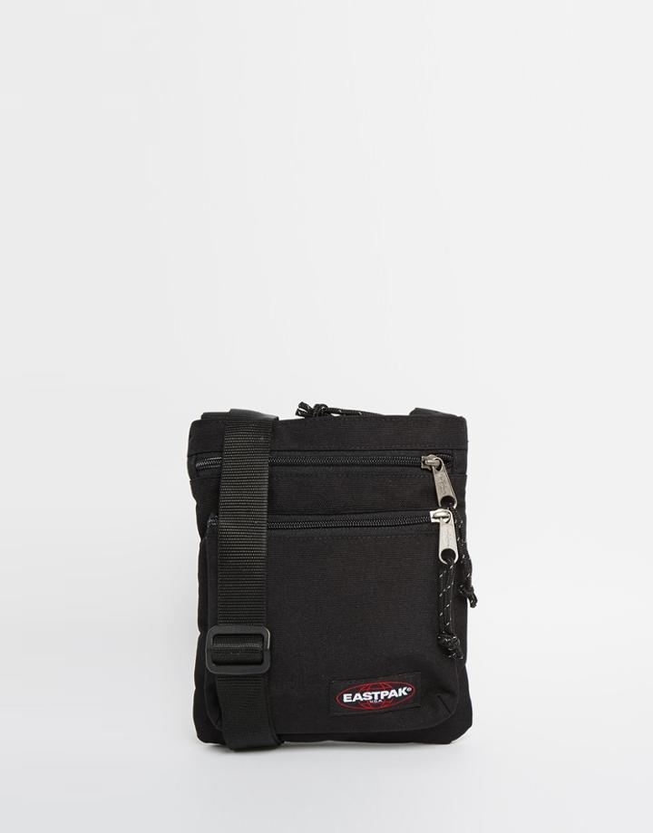 Eastpak Rusher Flight Bag In Black - Black