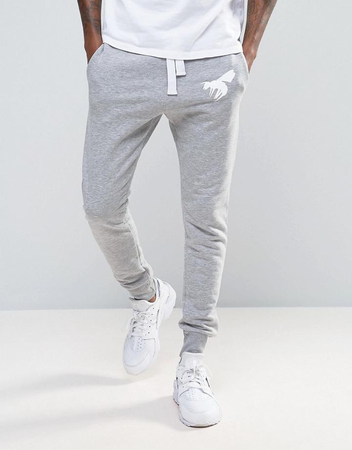 Abuze London Wasp Joggers - Gray