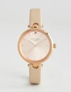 Kate Spade New York Rose Gold Holland Leather Watch - Gold