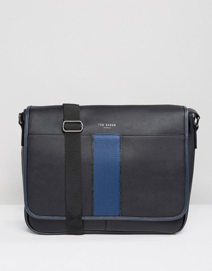 Ted Baker Messenger Bag Webbing - Black