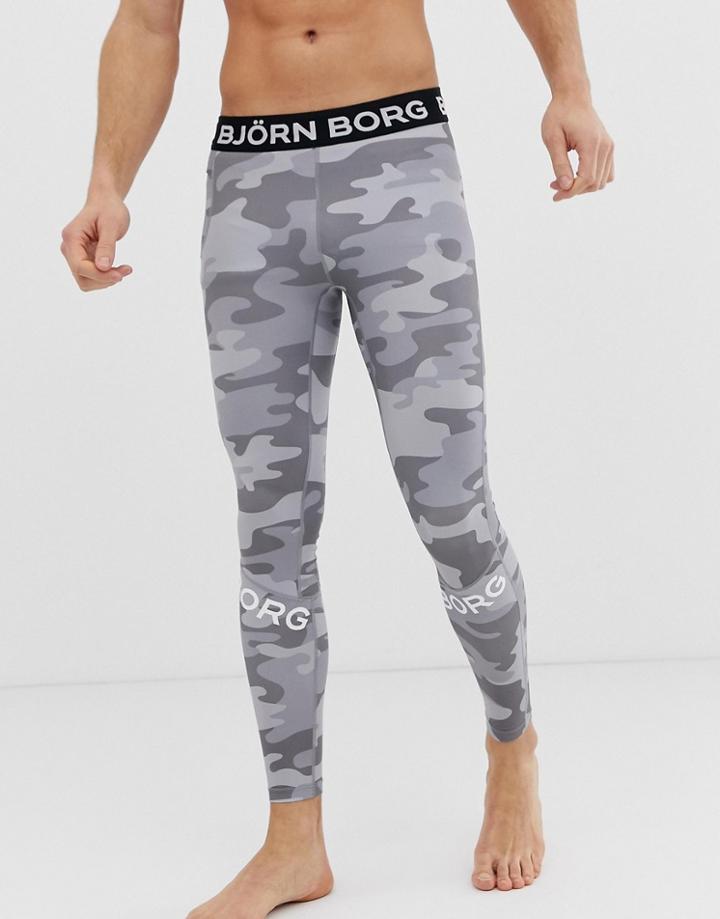 Bjorn Borg Performance Aidan Camo Print Tights