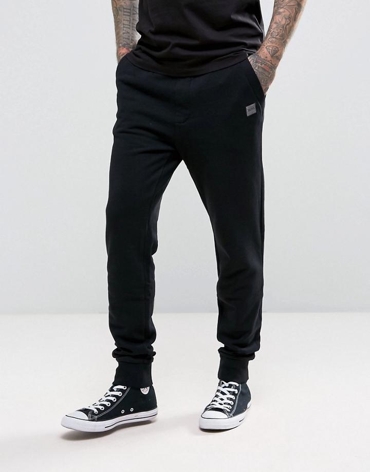 Boss Orange By Hugo Boss South Uk Logo Sweat Joggers Black - Black