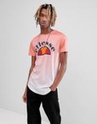 Ellesse Ombre T-shirt In Pink - Pink