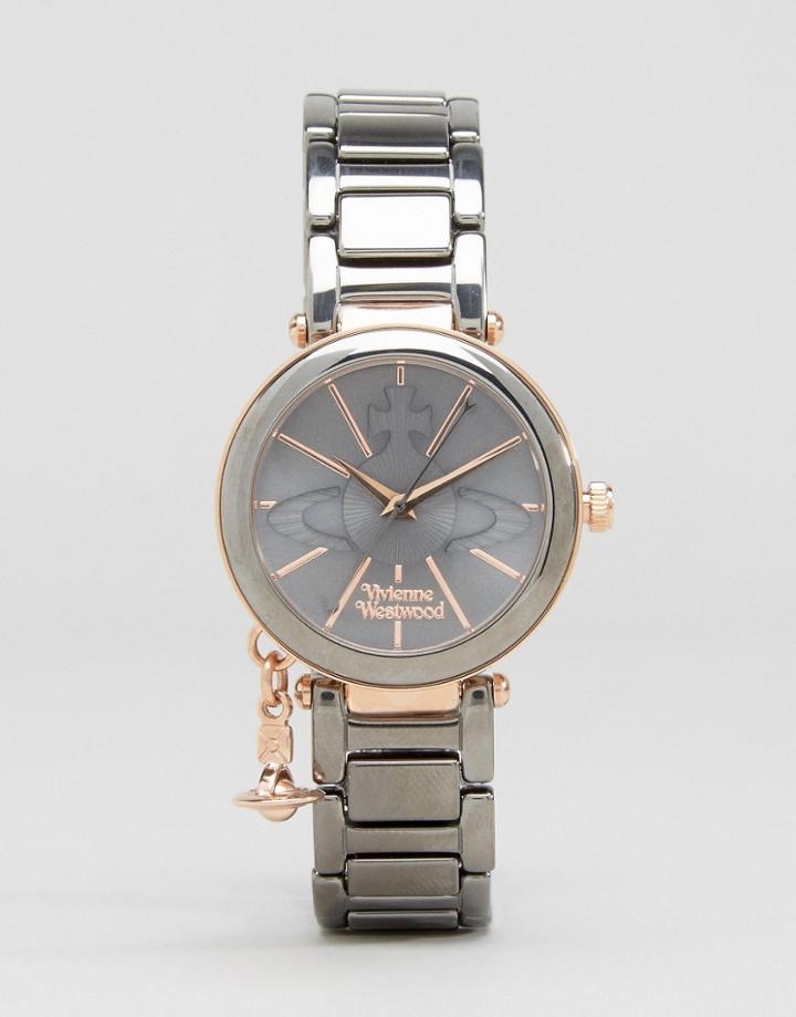 Vivienne Westwood Kensignton Mixed Metal Watch Vv067slti - Multi