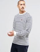 Carhartt Wip Long Sleeve Striped T-shirt - Navy