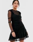 Stevie May Sheer Glory Lace Mini Dress