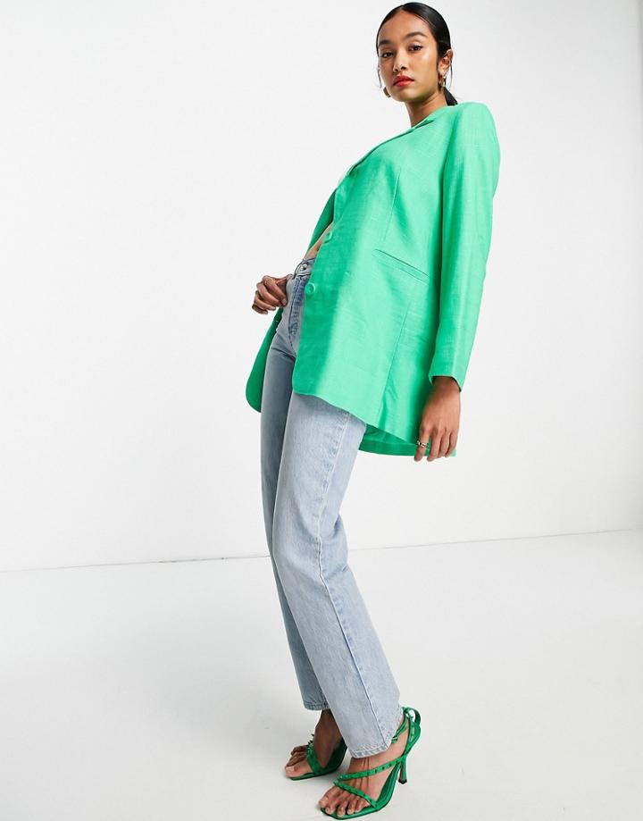 Y.a.s Tailored Blazer In Green - Part Of A Set