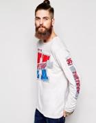 Zee Gee Why Long Sleeve Top Daddy Long Legs Dirtbag - Dirtbag White