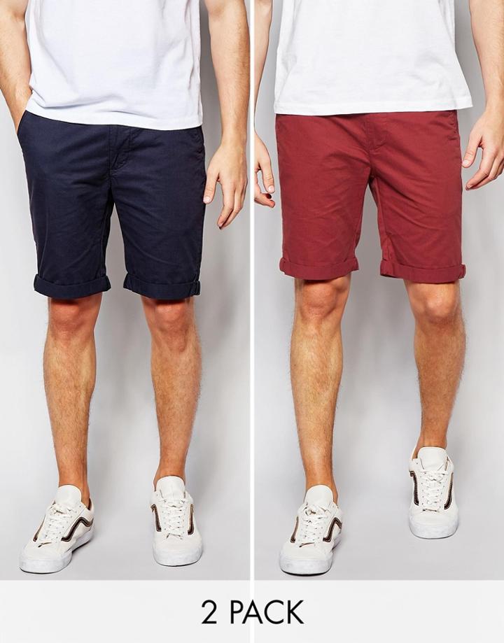 Bellfield Chino Short Pack Save 15%
